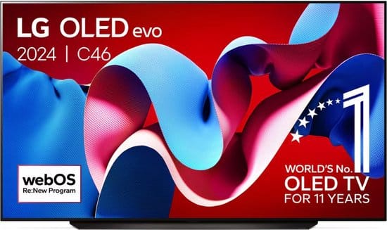 LG C4 OLED77C46LA - 77 inch - 4K OLED Evo - 2024